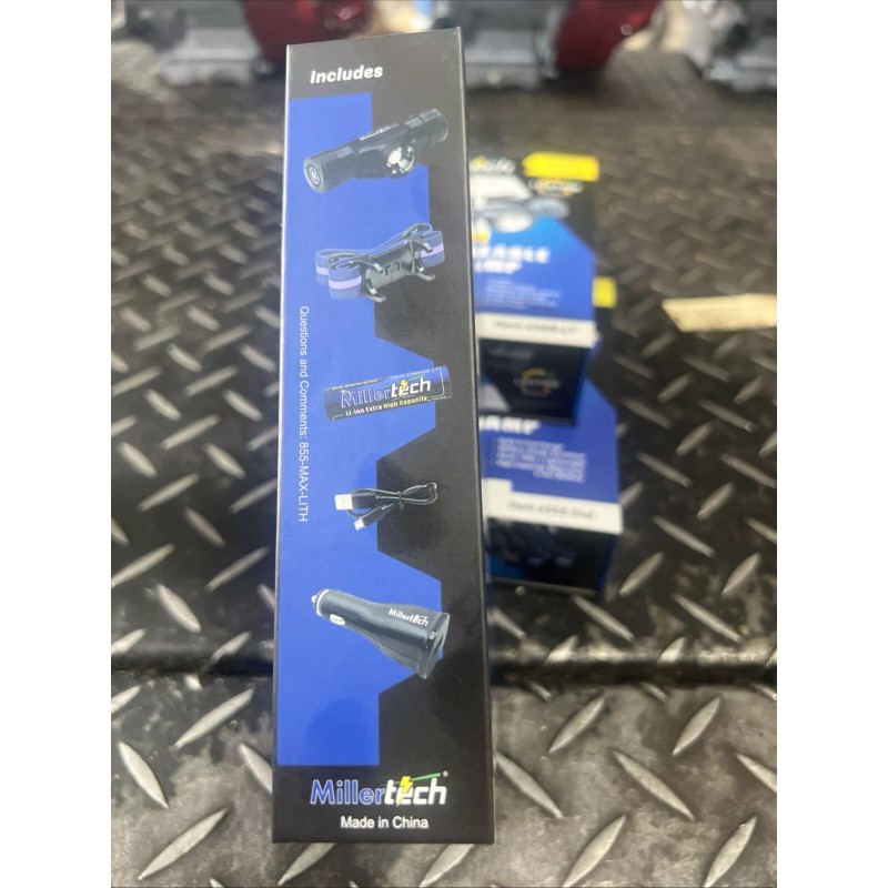 Millertech Second Generation Led Rechargeable Headlamp Item 556-2nd