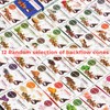 Trumiri Backflow Incense Cones for Waterfall Fountain - 12 Random