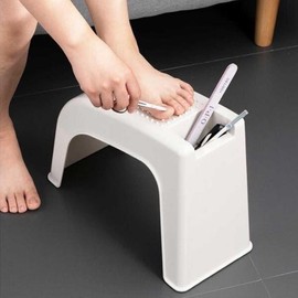 Pedi -Cure stand mini stool chair storage / 페디 큐어 받침대 미니 스툴 의자 수납