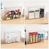 NINEWEEN Clear Dishwasher Detergent Pod Holder for Kitchen Cabinet, Plastic