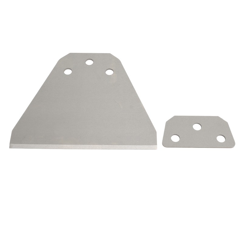 6in Floor Scraper Bit Spring Steel Round Shank 2 Grooves