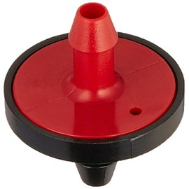 Orbit 67215 1/4" Barb 1/2 GPH Non-Pressure-Compensating Inline Drip Irrigation Dripper/Emitter, 10 Pack