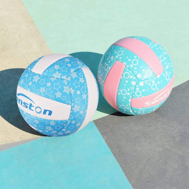 Senston Volleyball Luminous Beach Volleyball Gift Size 5 for Beach,