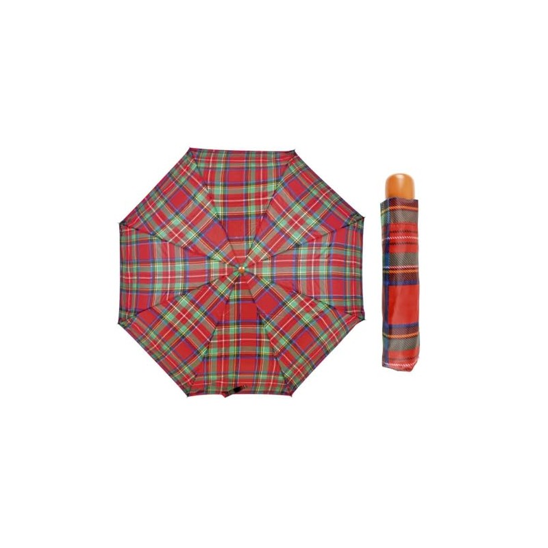 A2Z Assorted Tartan Lightweight Supermini 3 Section 8 Pannels -