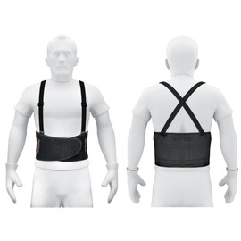 Truper FAJA-S, Faja con tirantes ajustables, talla chica                                                                                              