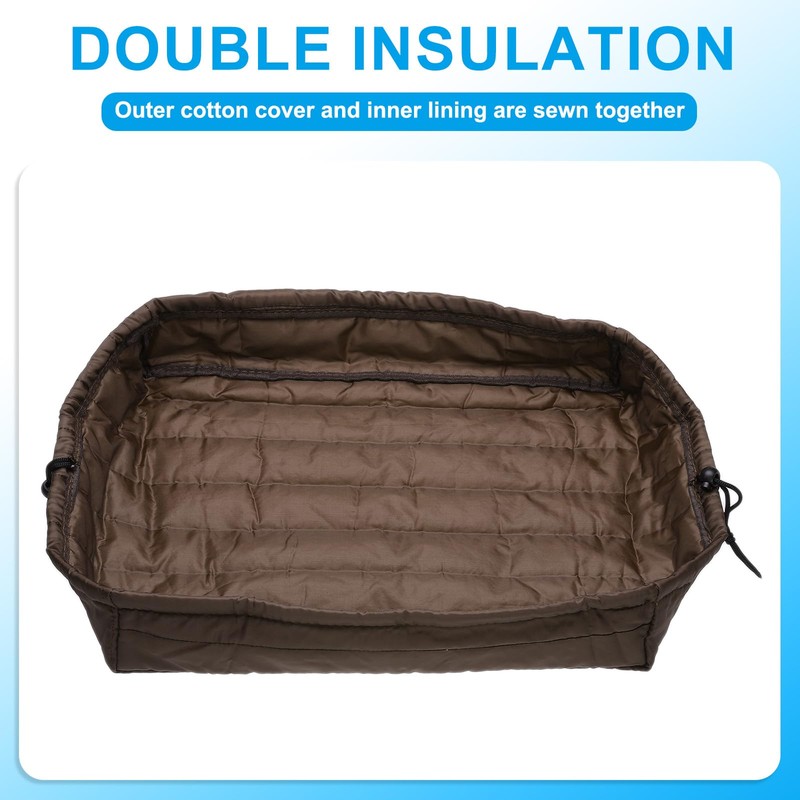 PATIKIL Indoor Air Conditioner Cover, 21x15x3.5 Window AC Unit Cover