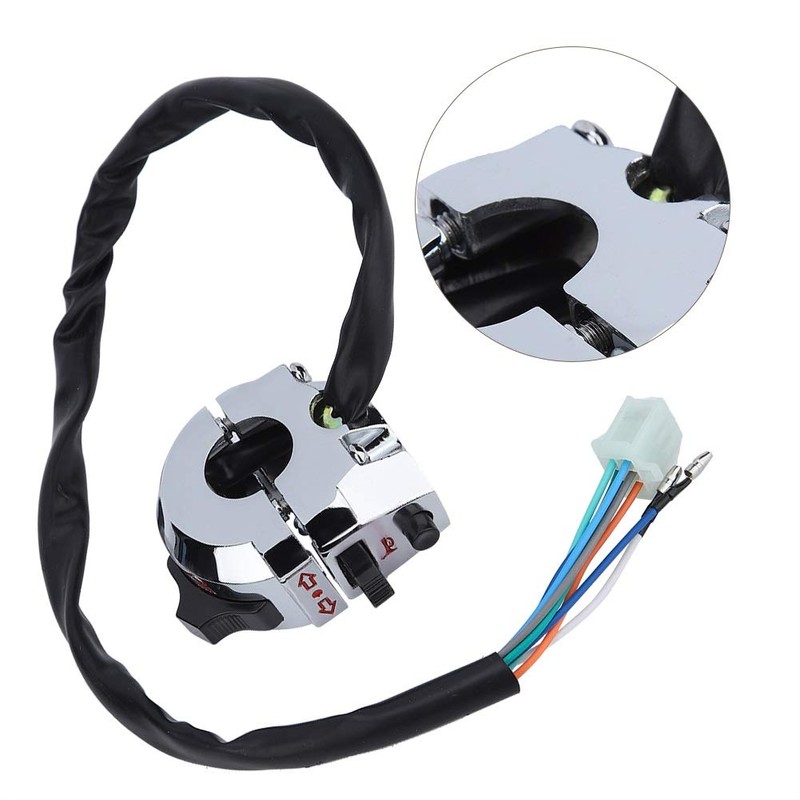 Vobor Function Switch Motorcycle Function Switch Horn Indicator Switch Indicator