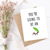 XBDesigns Pregnancy Announcement Card - Funny Aunt Card - 5