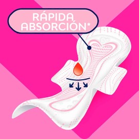 Toallas Femeninas Saba Intima Clip Regular 42 piezas