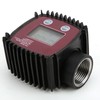 K25 1in Female Thread Flowmeter Digital Display Water Liquid Flow
