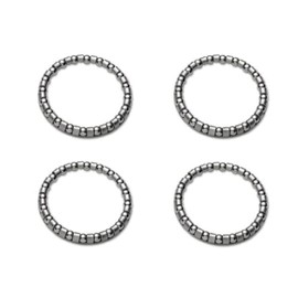 Pack of 4 Replacement Ball Bearing Retainer Cages for External Cup Headset Service, 5/32” X 22 Balls