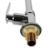 Zinc Alloy Swivel Spout Single Handle Sink Kitchen Faucet Pull