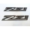 OEM 2PCS Matte Black 2019-2023 Silverado Z71 Emblem Badge 84632695