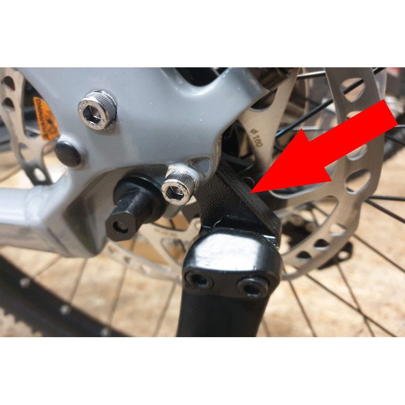 XLC Winora Haibike Bicycle Stand Adaptor Plate with Screws for