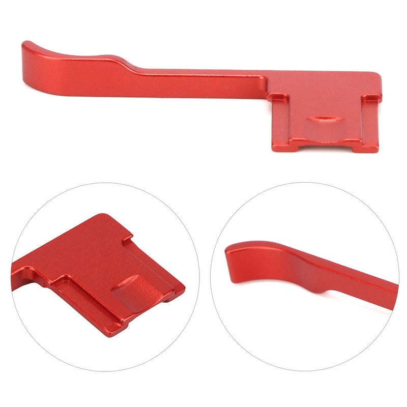 GR3 Aluminium Alloy Red Thumb Grip Finger Handle Accessory for