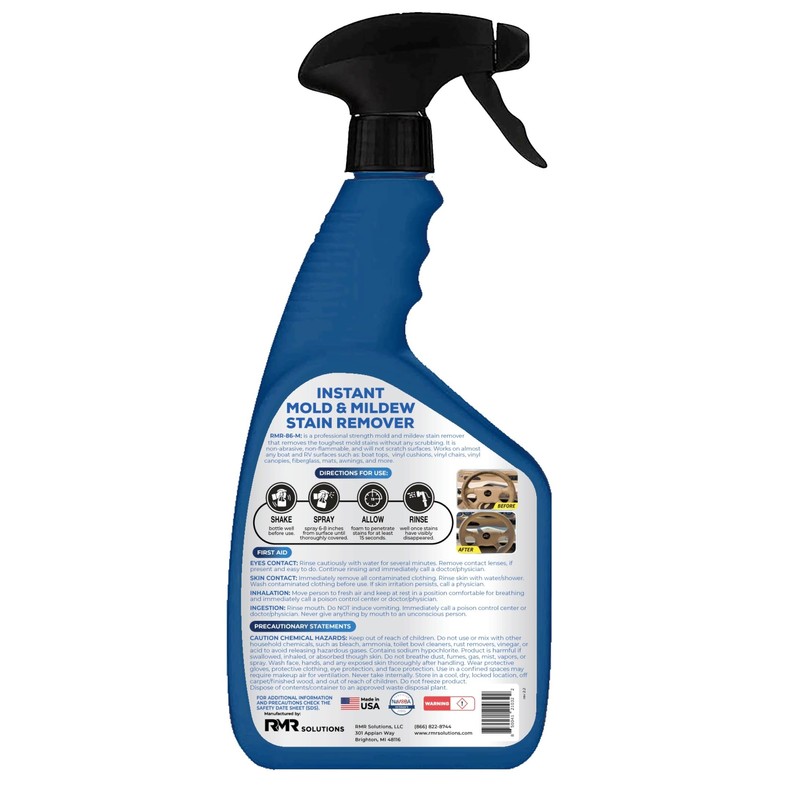 RMR-86M Marine Stain Remover, Professional-Strength Mold Stain & Mildew Stain