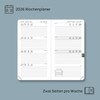 POPRUN Pocket Calendar 2026 Small 16.5 x 9 cm (Jan.2026-Dec.2026)
