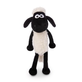 NICI 49184 Cuddly Toy Shaun the Sheep 25 cm White Soft Plush Toy Cute Plush Toy for Cuddling and Playing, for Children and Adults Great Gift Idea