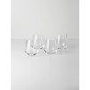 Oneida Mingle Stemless Wine Glasses, Set of 4, 4 Count,