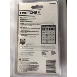 craftsman 18-in-1 precision screwdriver set