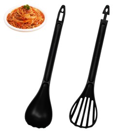 ADERTOS Spaghetti Spoon Pasta Spoon 3-in-1 Salad Servers and Spaghetti Tongs PP Plastic Function Kitchen Tongs Removable Spaghetti Spoon Cooking Tongs Meat Tongs Serving Tongs for Pasta / Spaghetti