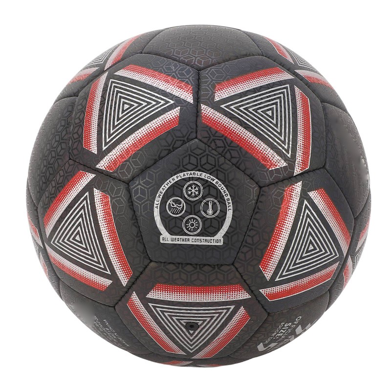 Reflective Soccer Ball Standard Size 5 Durable PU Leather Luminous