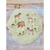 Fox Run Stamp Animal Cookie Cutters, Set of 4, Safari,