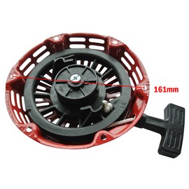 GX160 GX200 Carburetor Fit for Honda GX120 GX140 GX 160 GX168 GX200 5HP 5.5HP 6.5HP Engine, GX160 Carburetor + Recoil Starter + Ignition Coil + Black Air Filter Tune Up Kit