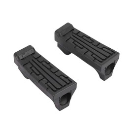 Ybr 125 Crash Bar Foot Pegs Motorcycle Rubber Foot Pegs Rubber Grip Foot Peg Rubber Black 1 Pair Foot Pegs for Front Pedal Motorcycle Footrests Suitable for 125