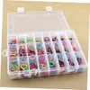 Zerodeko 5pcs Detachable Storage Box with Cover Compartment Organizer for
