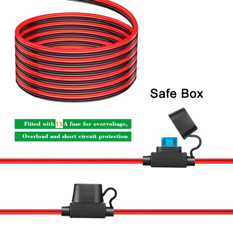 10900027 Fridge Freezer Wiring Kit and Threaded Socket Mount for
