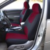 FH Group Flat Cloth Full Set Car Seat Covers Three