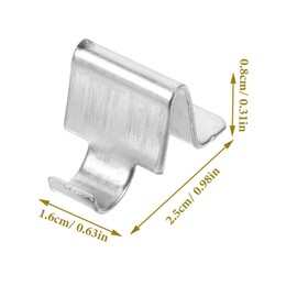 LIFKOME 10Pcs Shelf Clips for File Cabinets Sturdy Support Clips for Kitchen Cabinets Enhance Stability and Functionality Versatile Clips for Organizing Shelves and Cabinets