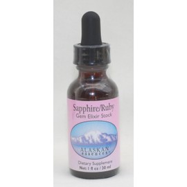 Alaskan Essences Sapphire/Ruby Gem Elixir 1 oz Size