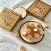 Wissppoott Mood Expression Wooden Rubber Stamps Kit - 25Pcs 3/5