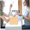 Baluue 2pcs Nail Tool Storage Box Double Pencil Holder for