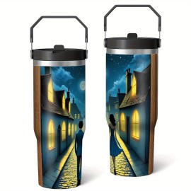 Reliable Build Custom 30oz Stainless Steel Beverage Container for Giftscapacity: 30 oz, color: White