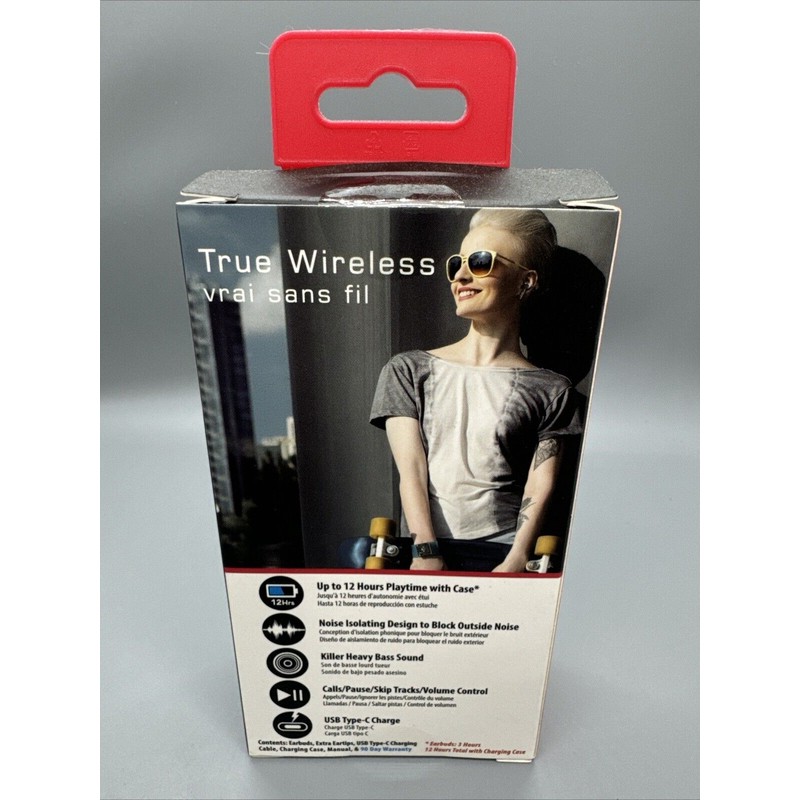 Maxell Sync Up True Wireless Bluetooth Earbuds (black)