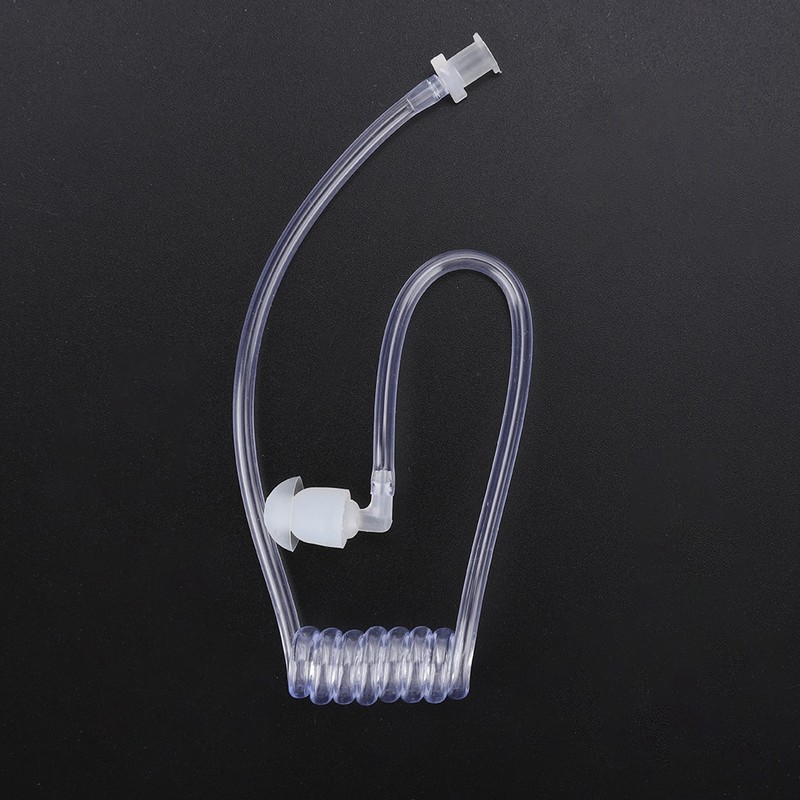 10PCS Replacement Acoustic Coil Tube for Walkie Talkie Earpieces and