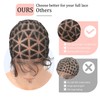 OTO BELLA Braided Wig Cap with Baby Hair for Crochet