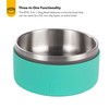 RTIC 3-in-1 Dog Bowl Food and Water Dish for Large