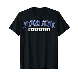 Athens State University Arch Vintage Sports Design Men Women T-Shirt