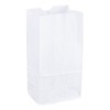 Perfect Stix 2lb White Kraft Paper Bags- Pack of 100ct