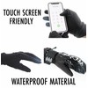 Ski Gloves with Wrist Guard Protection Pads & Removable Liners,