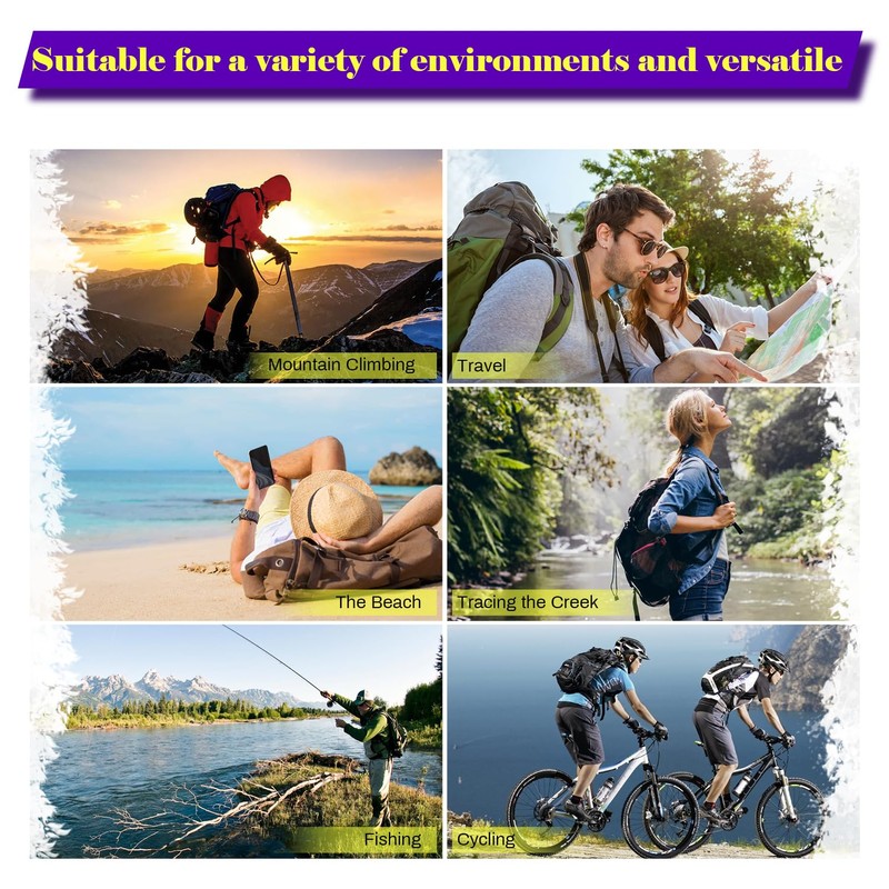 Uxney Waterproof Backpack Rain Cover with Reflective Strip for Mountaineering,