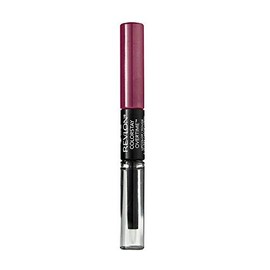 Revlon ColorStay Overtime Liquid Lip Color, Non-Stop Cherry [010] 0.07 oz (Pack of 2)