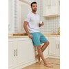 EA'S SECRET Men’s Pajama Bamboo Shorts Soft Sleep Shorts Comfy