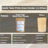 Exotic Veda White Onion Powder 100g (3.53oz) | Pure &