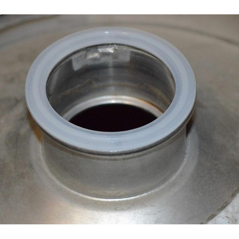 (5-Pack) Stampede Stills 2" Tri Clover (Tri Clamp) Silicone Flat