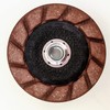 2 pcs of SUPA Edge Ceramic Cupwheel 5"x5/8-11" Gr 30#,50#,100#,200#,400#